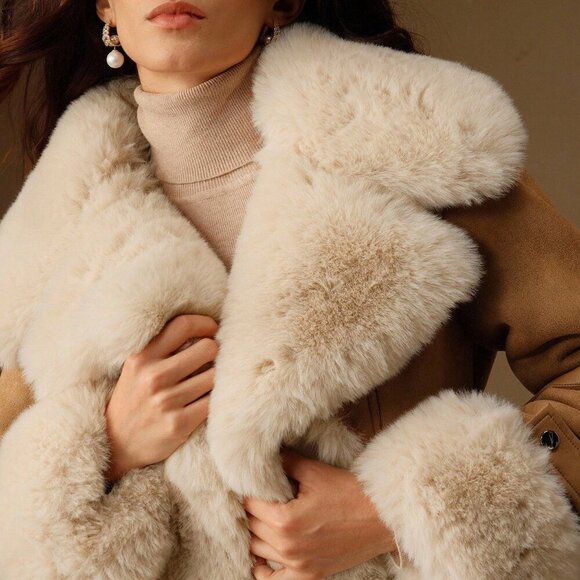 Brown Casual Women's Jacket - Picture 4 of 8